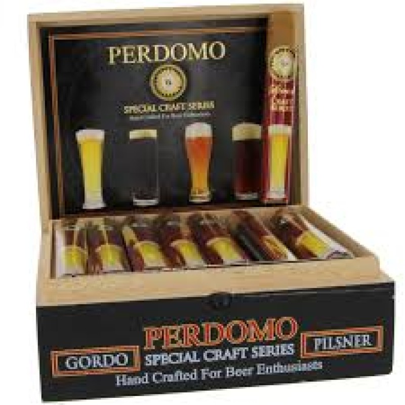 PERDOMO CRAFT SERIES PILSNER CONNECTICUT  GORDO 24 CT BOX.