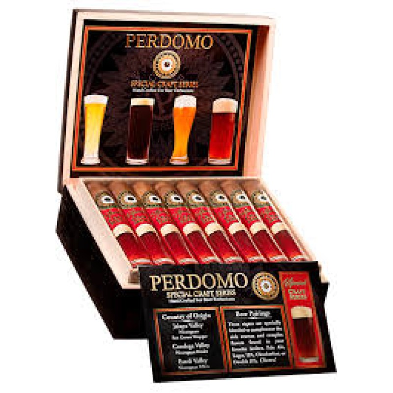 PERDOMO CRAFT SERIES PILSNER CONNECTICUT  ROBUSTO 24 CT BOX.