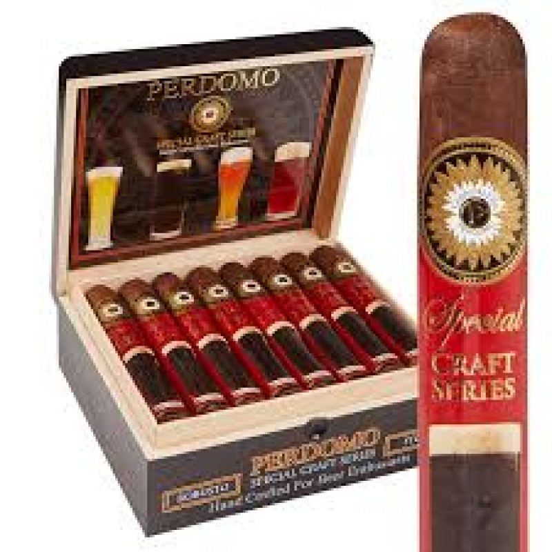 PERDOMO CRAFT SERIES STOUT MADURO ROBUSTO 24 CT BOX.