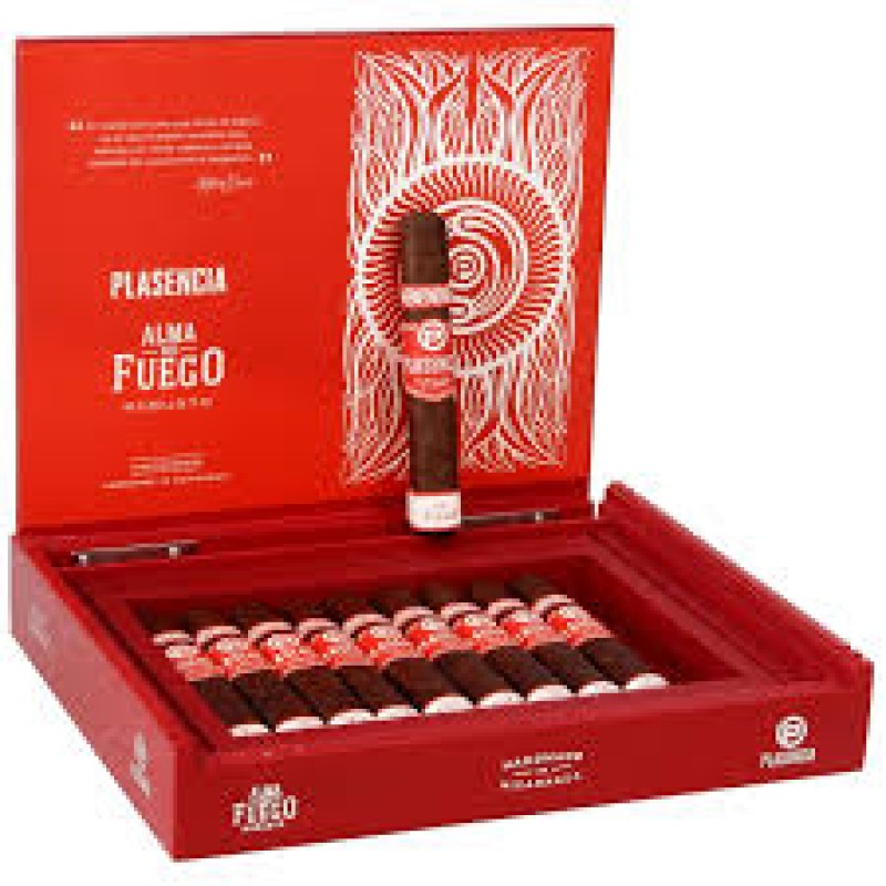 PLASENCIA ALMA DEL FUEGO CANDENTE 5X50 ROBUSTO 10 CT BOX