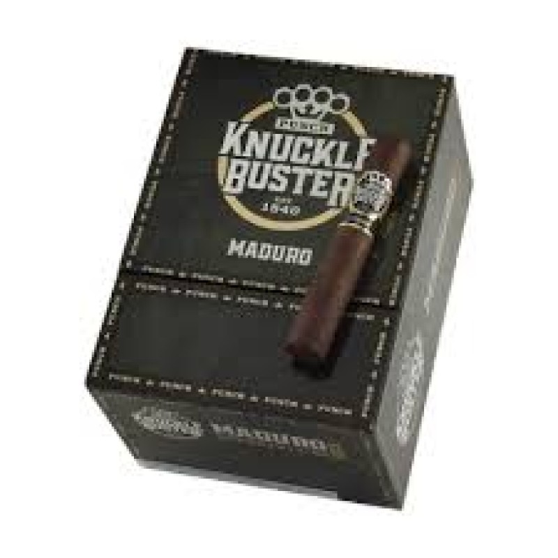 PUNCH KNUCKLE BUSTER MADURO ROBUSTO  25 CT BOX