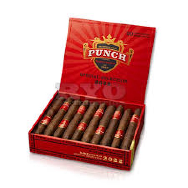 PUNCH RARE COROJO ARISTOCRAT CIGAR 6 1/8X 54 20 CT BOX