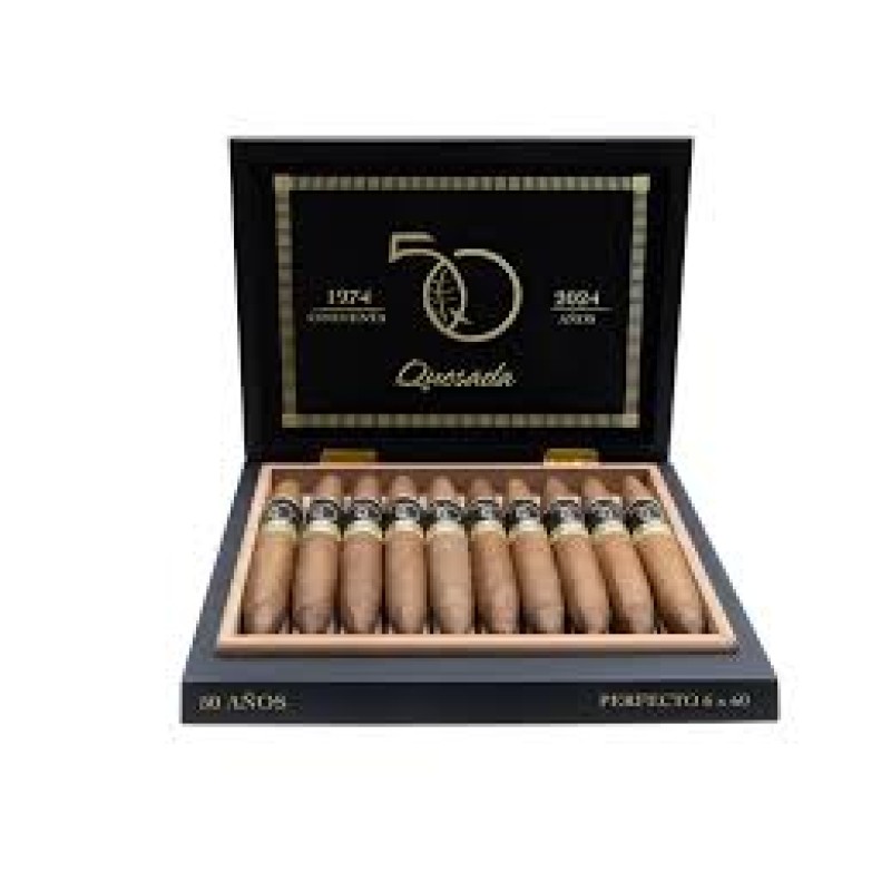 QUESADA 50th ANNIVERSARY PERFECTO  50 ANOS  10 CT BOX
