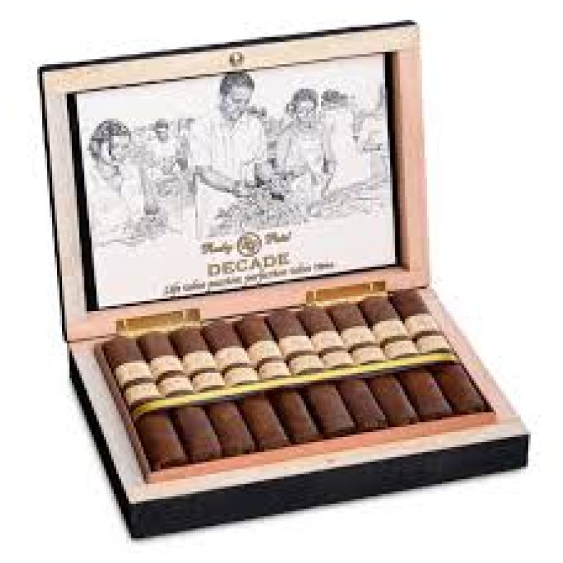 ROCKY PATEL DECADE ROBUSTO 10 CT ZIPPER CASE.
