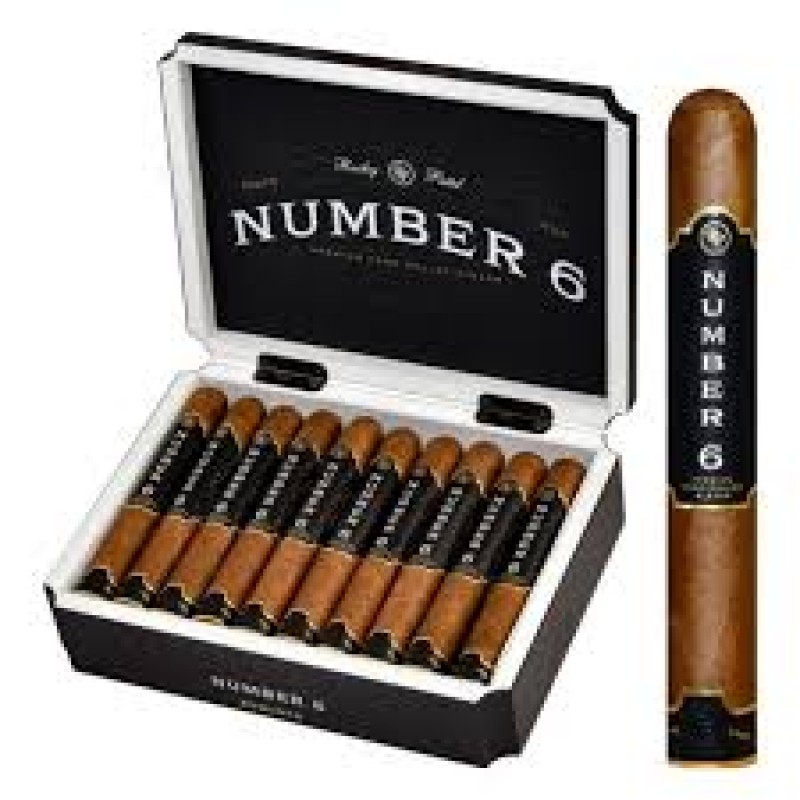 ROCKY PATEL NO 6 ROBUSTO 10 CT ZIPPER CASE.