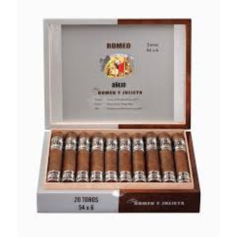 ROMEO BY ROMEO Y JULIETA ANEJO TORO 20 CT BOX.