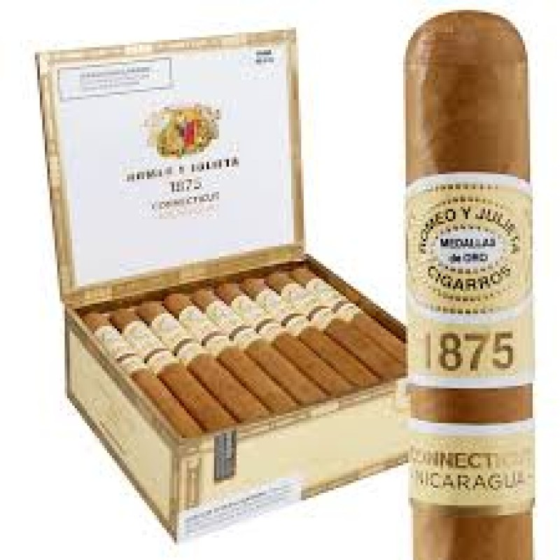 ROMEO Y JULIETA 1875 CONNECTICUT NICARAGUA 20 CT BOX
