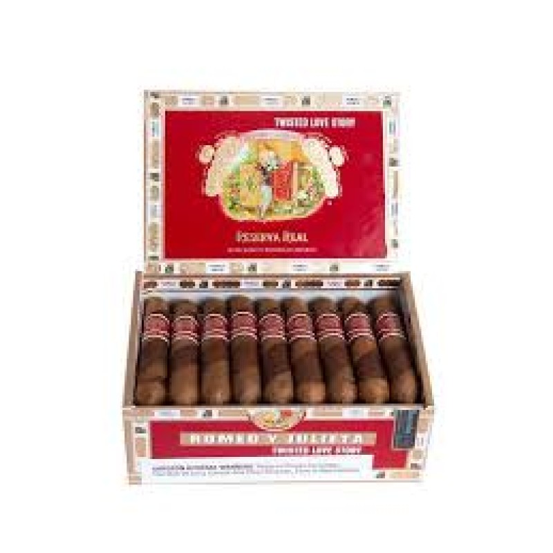 ROMEO Y JULIETA RESERVA REAL TWISTED LOVE STORY 46X4 25 CT BOX