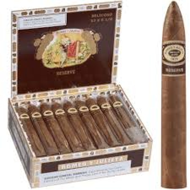 ROMEO Y JULIETA RESERVE BELICOSO PRESSED 6X52 27 CT BOX