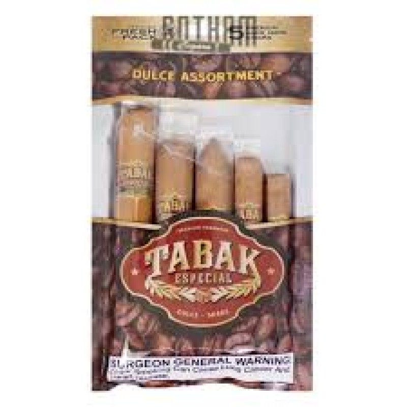 TABAK  DULCE ASSORTMENT SHELF SLEEVE RETAIL PACK 5X5 CT