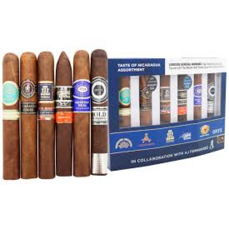 TASTE OF NICARAGUA BY AJ SAMPLER 6 PC PACK