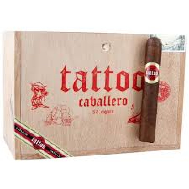 TATTOO CABALLERO ROBUSTO 5X50 50CT BOX