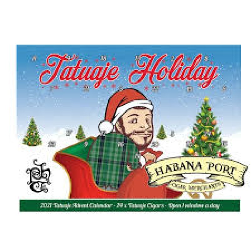 TATUAJE HOLIDAY ADVENT CALENDAR 2021 24 CT BOX