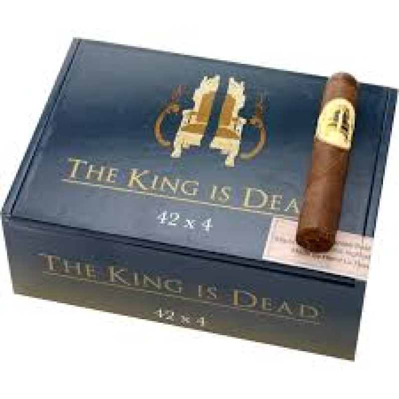 THE KING IS DEAD 42X 4 MANZANITA  NEGRITO  27 CT BOX
