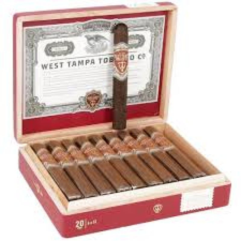 WEST TAMPA TOBACCO COMPANY RED  TORO  20 CT BOX