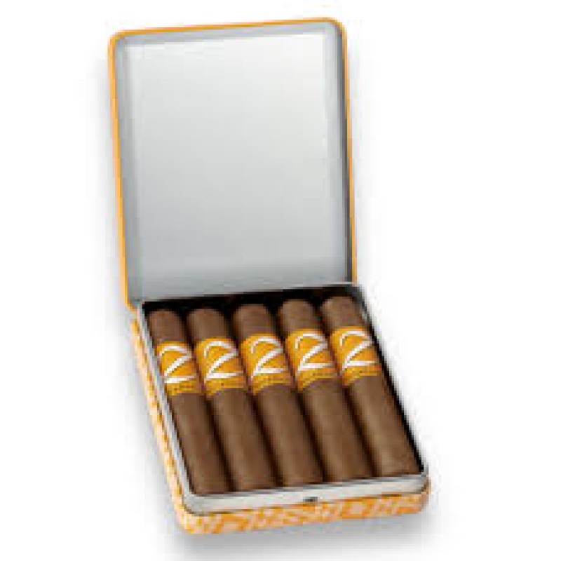 ZINO NICARAGUA HALF CORONA CE US 5 CT TIN / 25 CT BOAT
